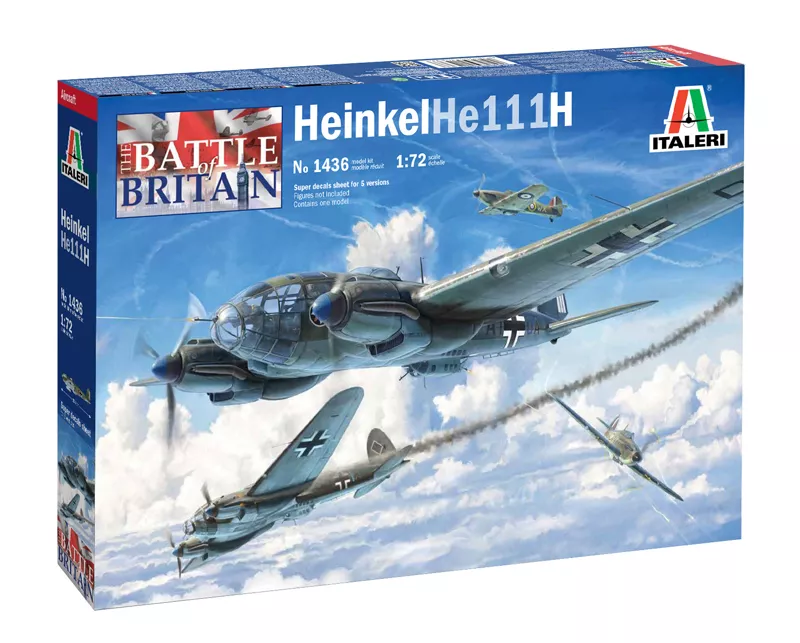 Italeri - HEINKEL HE-111 - BATTLE OF BRITAIN 80th ANNIVERSARY